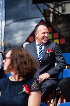 Izjemen obisk zaznamoval 50. Dneve narodnih noš in oblačilne dediščine v Kamniku (Blaž T. Muc)  (152)